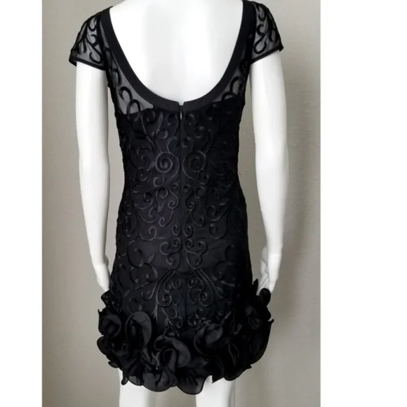 Guess Dress Cocktail Mini Black Dress embellished - Picture 5 of 10